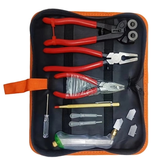 Pack of Glass Cutting Plier Cutter Features Trimming Function Precisions Glass Cutting Tool Set for Repair Art Craft