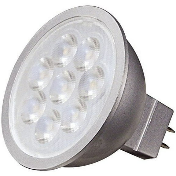 (Pack of12) Satco S9495, 6.5MR16/LED/40'/27K/12V/6.5W, LED Light Bulb