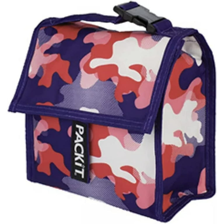 PackIt Freezable Lunch Bag Charcoal Camo