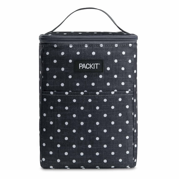 PackIt Freezable Baby Bottle Bag, Polka Dots