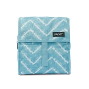 PackIt Freezable Lunch Bag Chevron BPA Free Non toxic Polycanvas Reusable Lunch Bags