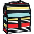 thumbnail image 1 of PackIt Freezable Lunch Bag with Zippered Pocket - Multi-Color / Surf Stripes, 1 of 2