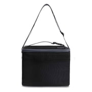 PackIt Freezable, Polycanvas Lunch Cooler with Welded Liner, 9 Can Capacity, Black, A Practical Choice for School Lunches and Activities