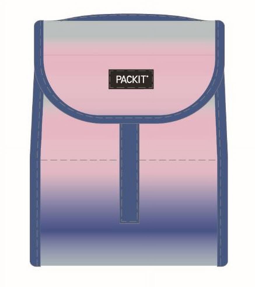 PackIt Reusable, Freezable, Insulated, Soft-Sided Lunch Bag, Ombre ...