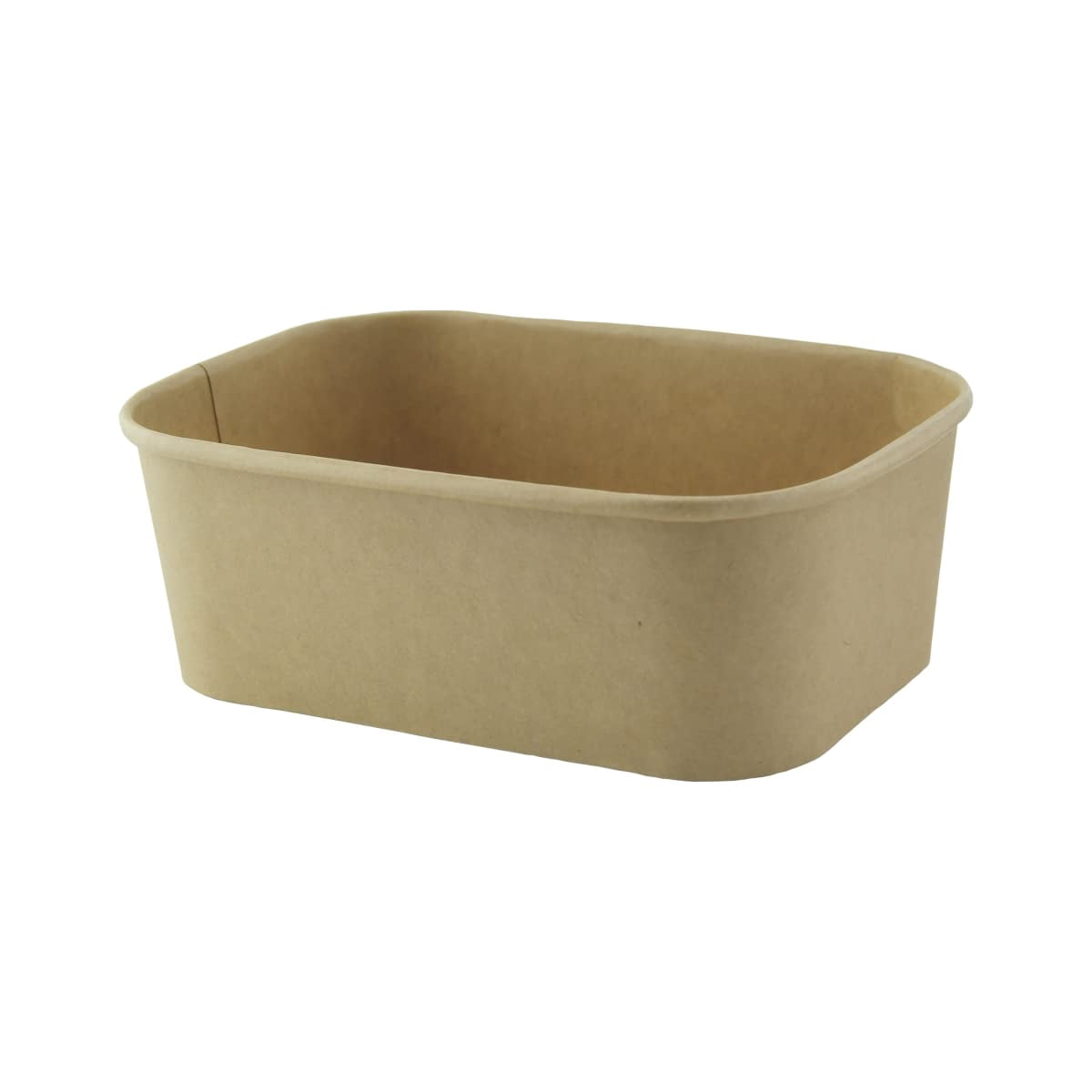 PackNwood 210PCREC750- Rectangular Kraft Meal Box with lamination ...