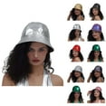 thumbnail image 1 of Packable Fisherman Bucket Hat - Lightweight Quick Bucket Hats For Fashion Forward Individuals: Gold Foil Coated Reversible Fisherman Hats Versatile Streetwear For Every Occasion, 1 of 1