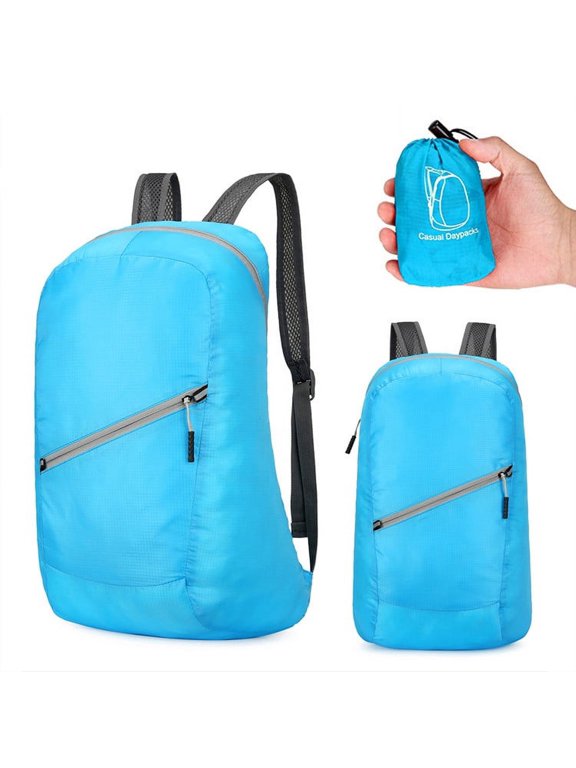Packable Hiking Backpack Lightweight Foldable Daypack Water Resistant Tearproof Nylon for Travel Camping Outdoor Trips Shopping Airport Carry On