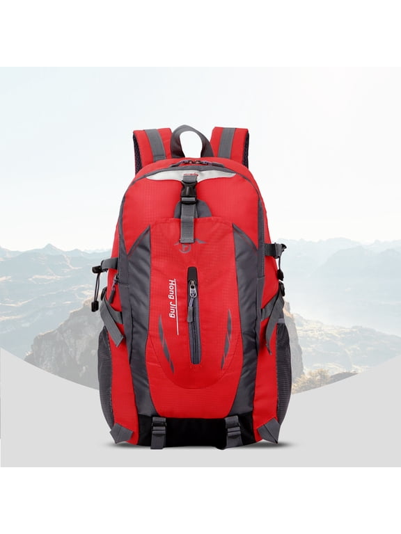 Packable Lightweight Hiking Travel Daypack 30L, 1 Piece, Red, 20.5 inch