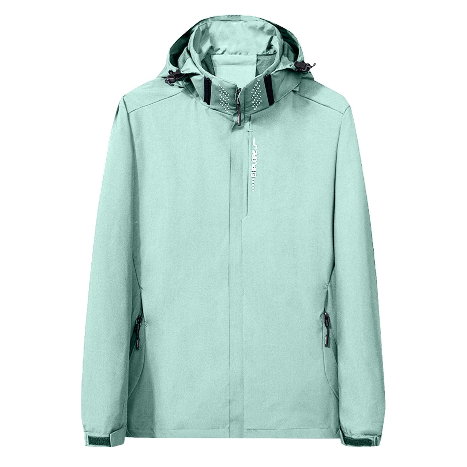 Packable Ponchos with Hood Rain Jacket Womens Womens Lightweight Rain