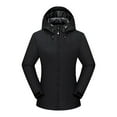 thumbnail image 1 of Packable Ponchos with Hood Waterproof Poncho Long Black Coat Work Rain Jacket Ultra Light Rain Jacket liquidation+boxes+returns Light Rain Jackets for Women Waterproof, 1 of 2