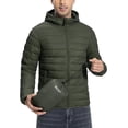 thumbnail image 1 of Pioneer Camp Men's Packable Puffer Jacket, Hooded with 6 Pockets, 1 of 6