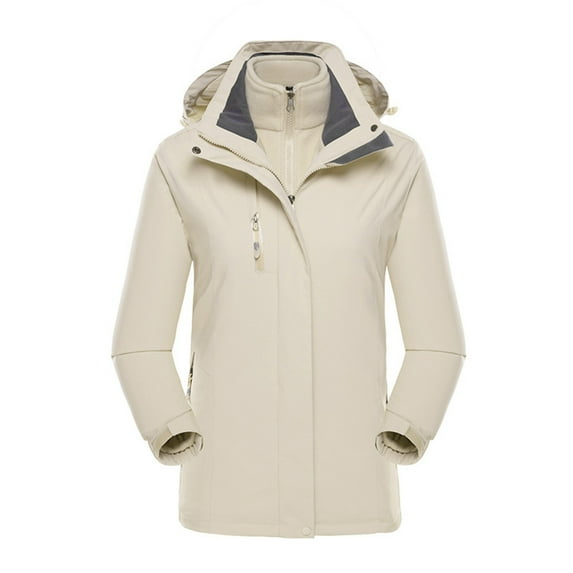 Packable Puffer Jacket Women Long Rain Jackets for Women Waterproof Lightweight Full Zip Up Hooded Windbreaker Hiking Raincoat Plus Size Rainjacket Lightweight Rain Poncho