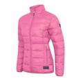 thumbnail image 1 of Packable Puffer Jacket Women without Hood Ellie Pink Water-Resistant- Repellent For Outdoor (XL), 1 of 5