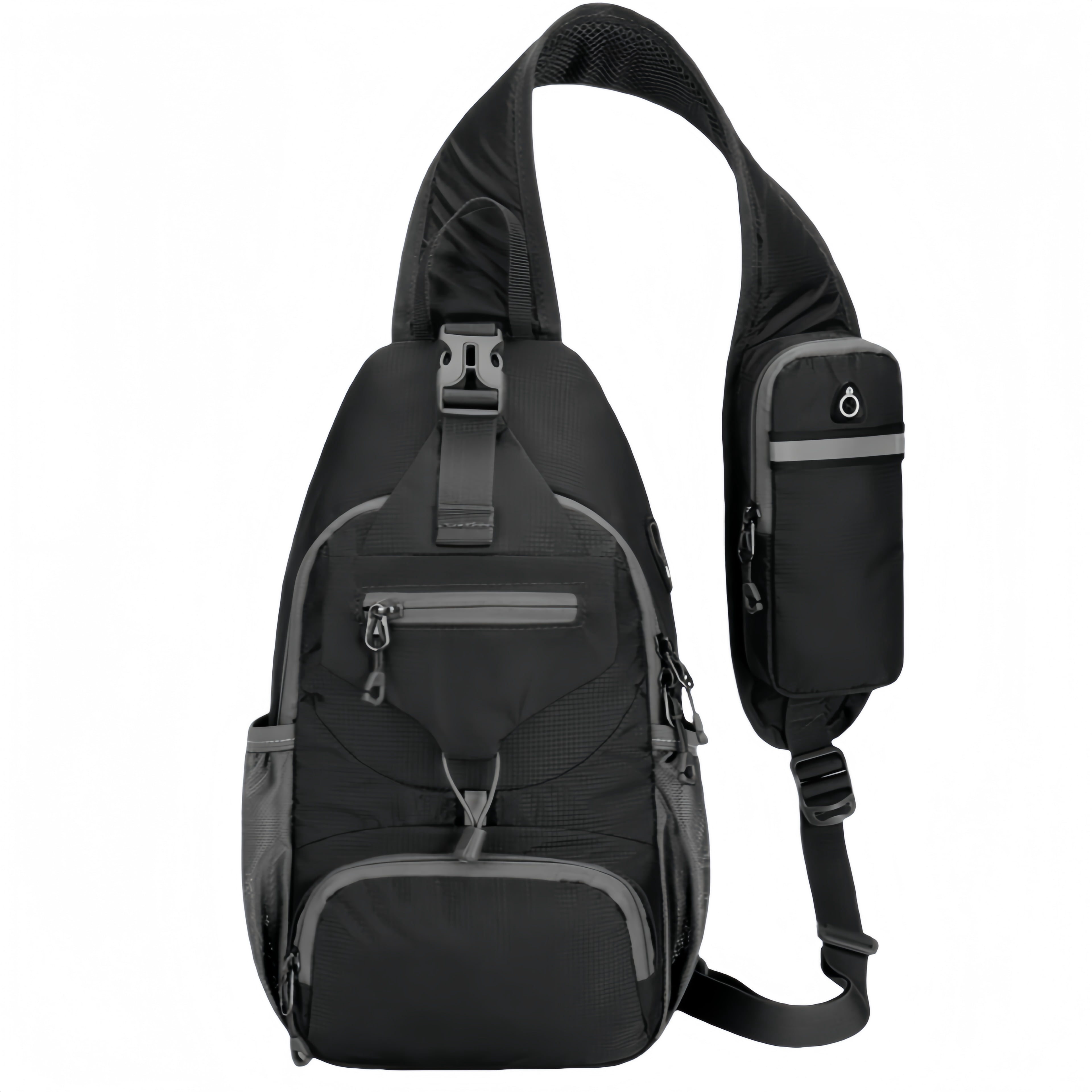 Packable Small Crossbody Sling Backpack Daypack for Hiking Traveling Packable Small Crossbody Sling Backpack Shoulder Chest Bag  main image 4