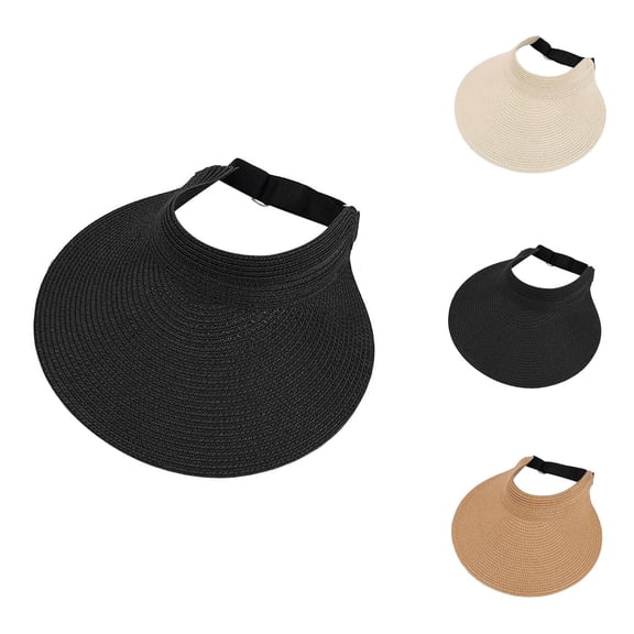 Packable Sun Hats for Women – Foldable Straw Hat with Wide Brim UV Protection, Adjustable Floppy Summer Hat for Outdoor Travel, Beach, Gardening and Pool