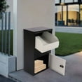 thumbnail image 1 of Package Delivery Box Mail Parcel Drop Mailbox Home Container Outdoor Porch Black, 1 of 21