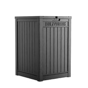 EasyUp Package Delivery Box Outdoor with Lockable Secure Waterproof & UV-Resistant,Anti-Theft Parcel Large Double Wall Resin Outdoor Package Delivery for Porches, Patios,Curbside