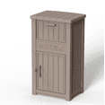 thumbnail image 1 of EasyUp Package Delivery Box Outdoor with Lockable Secure Waterproof & UV-Resistant,Anti-Theft Parcel Large Double Wall Resin Outdoor Package Delivery for Porches, Patios,Curbside, 1 of 9