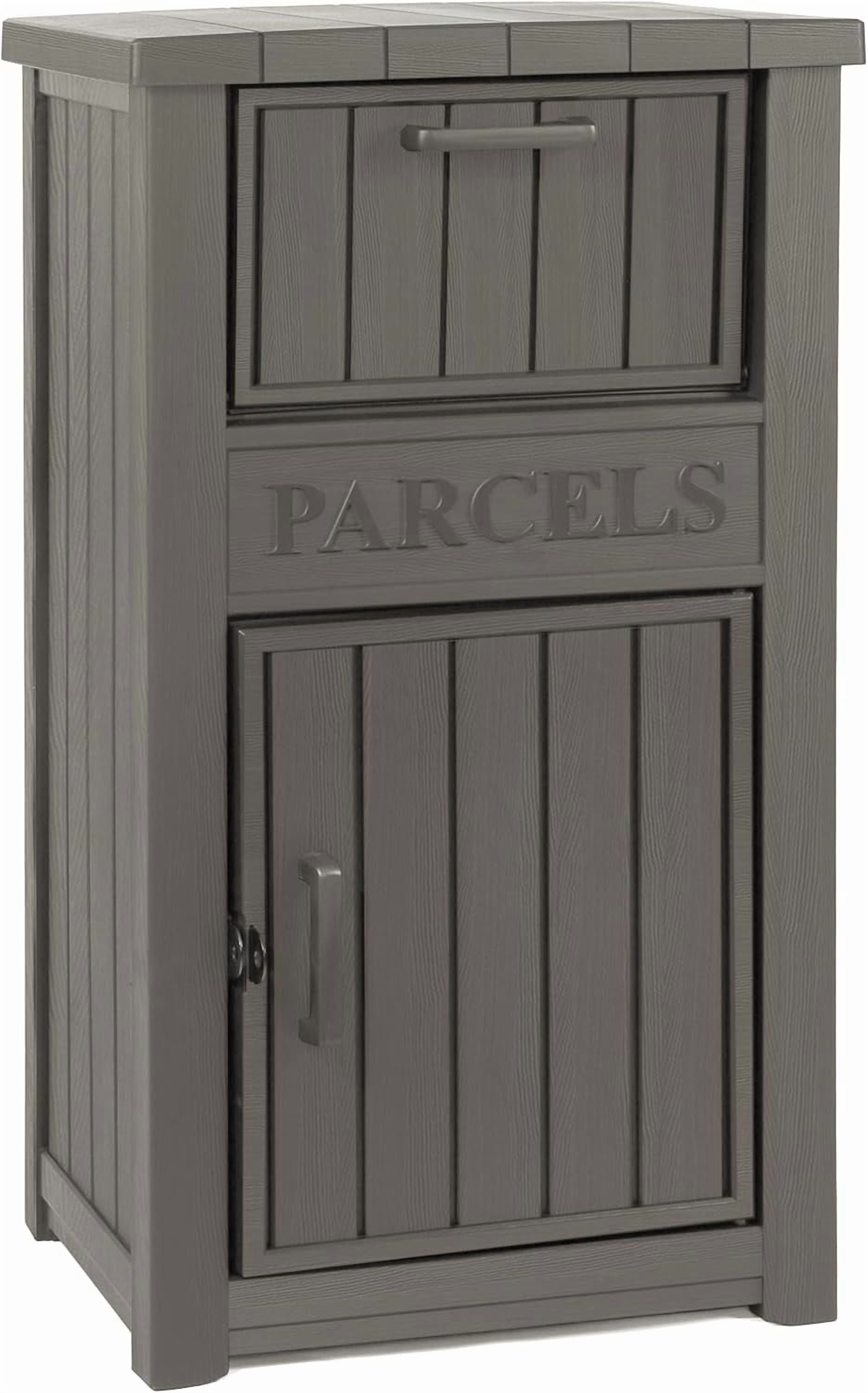 Drop Box Containers Package Delivery Box for Outside, Outdoor Storage with Lockable Secure ...