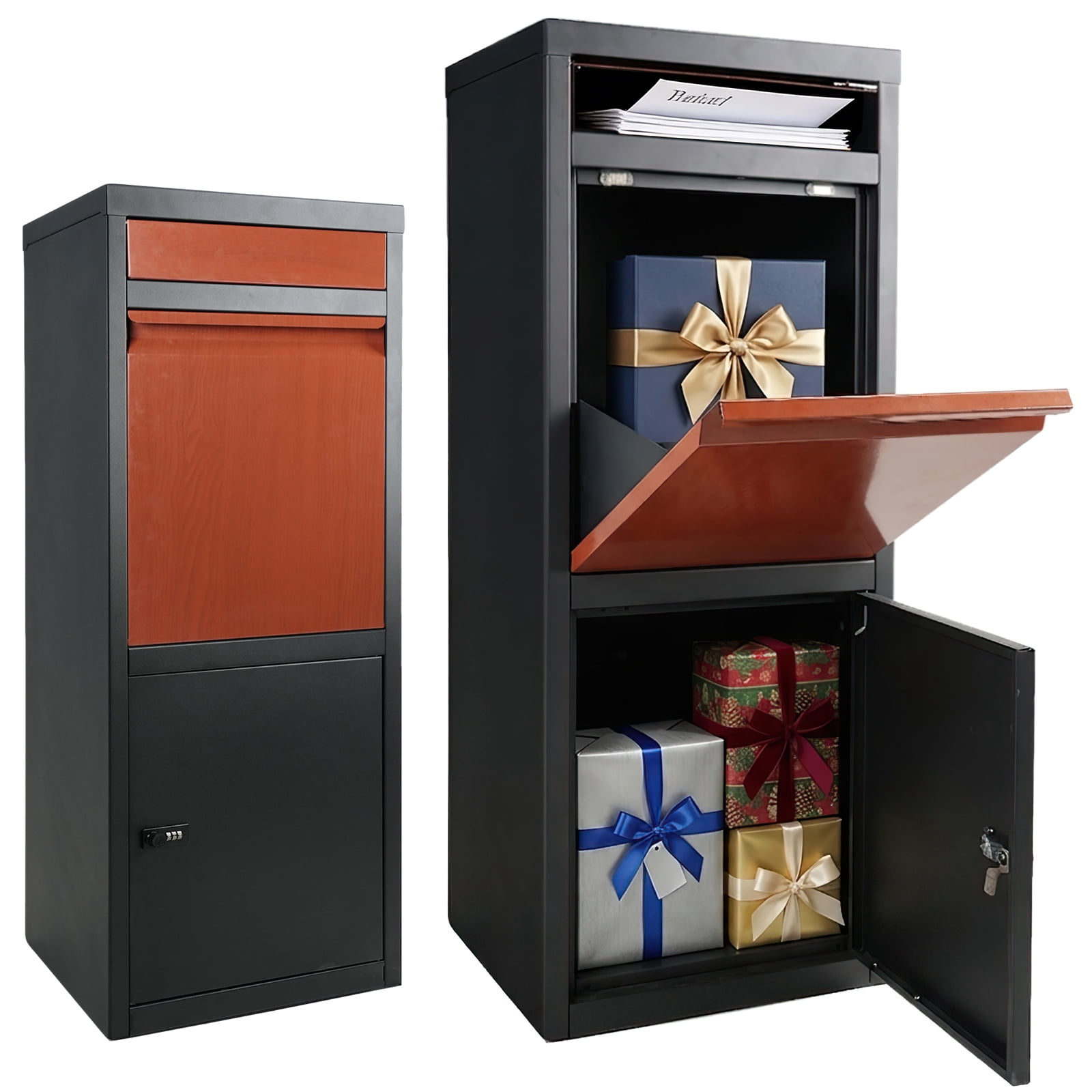 Parcel Lock Drop Box Package Delivery Boxes with Combination Lock- Parcel Drop Boxes for ...