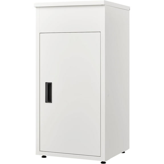 Package Delivery Boxes for Outside, Metal Parcel Drop Box, Large Package Drop Boxes, Anti-Theft Parcel Mailbox with Coded Lock, Waterproof Parcel Storage Box for House