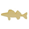 thumbnail image 1 of Package of 1, Jumbo 18" X 7" X 1/4" Baltic Birch Plywood Walleye Wood Cutout For Art & Craft Project, Made in USA, 1 of 1