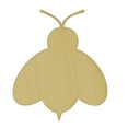 thumbnail image 1 of Package of 1, Large 9.75" x 12" x 0.125" Baltic Birch Plywood Simple Honey Bee Wood Cutout for Art and Craft Project, Made in USA, 1 of 1