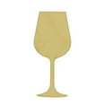 thumbnail image 1 of Package of 10, Small 2" X 5" X 1/4" Baltic Birch Plywood Wine Glass Wood Cutout For Party Invitation, Wine Event Or Bar Decoration, Made in USA, 1 of 1