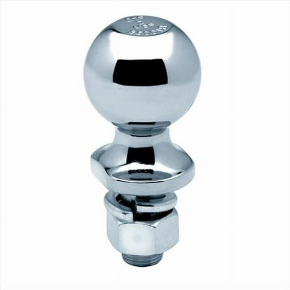 Packaged Hitch Ball, 2 x 0.75 x 2.37 In. 3, 500 Lbs. GTW Chrome, 2.75 x 2.56 x 6.88 in.