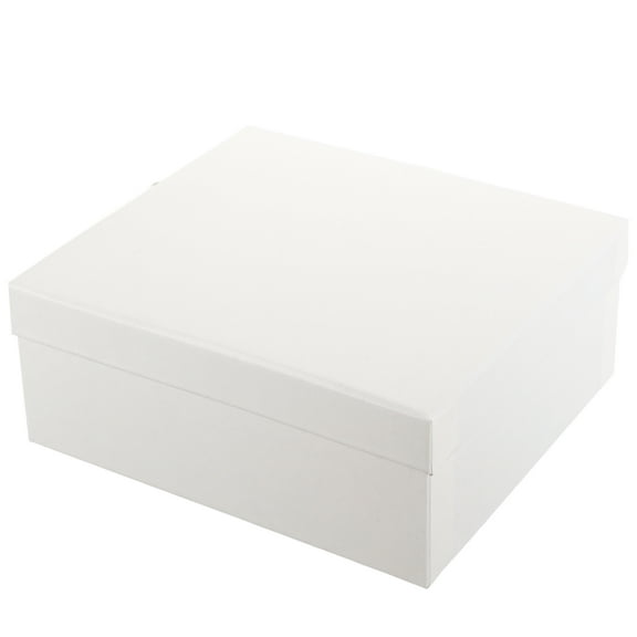 FONDOTIN Flower Arrangement Box Box White Paper Packaging 1Set