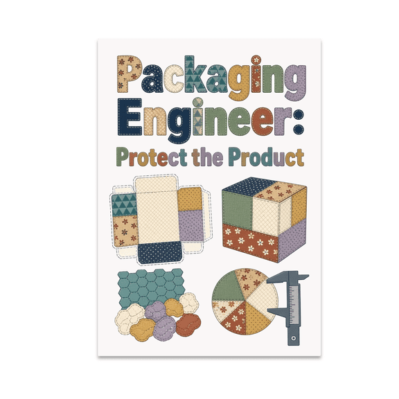 Packaging Engineer: Protect the Product Wall Art - 13x19 Poster Print