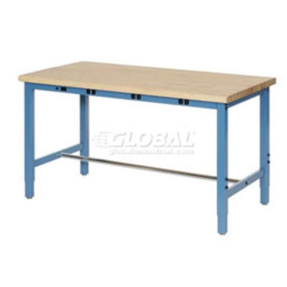 Packaging Workbench with Power Apron - Blue - 72 x 30 in.
