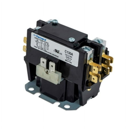 Definite Purpose Contactor, 1 Pole, 30 Amps, 24 Coil Voltage, C130A
