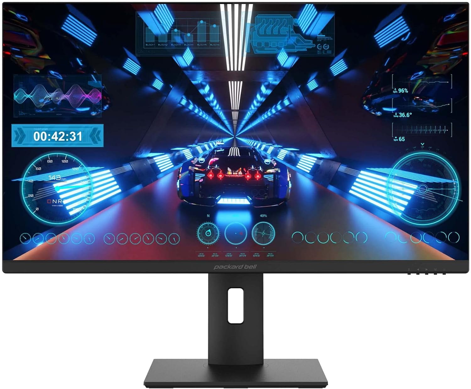 Packard Bell 4K Monitor 28 Inch Monitor 144hz Monitor Gaming