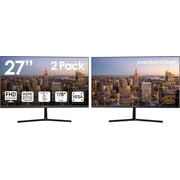 Packard Bell 27 FHD Monitor   2 Pack, HDMI/VGA, Tilt, VESA Mount
