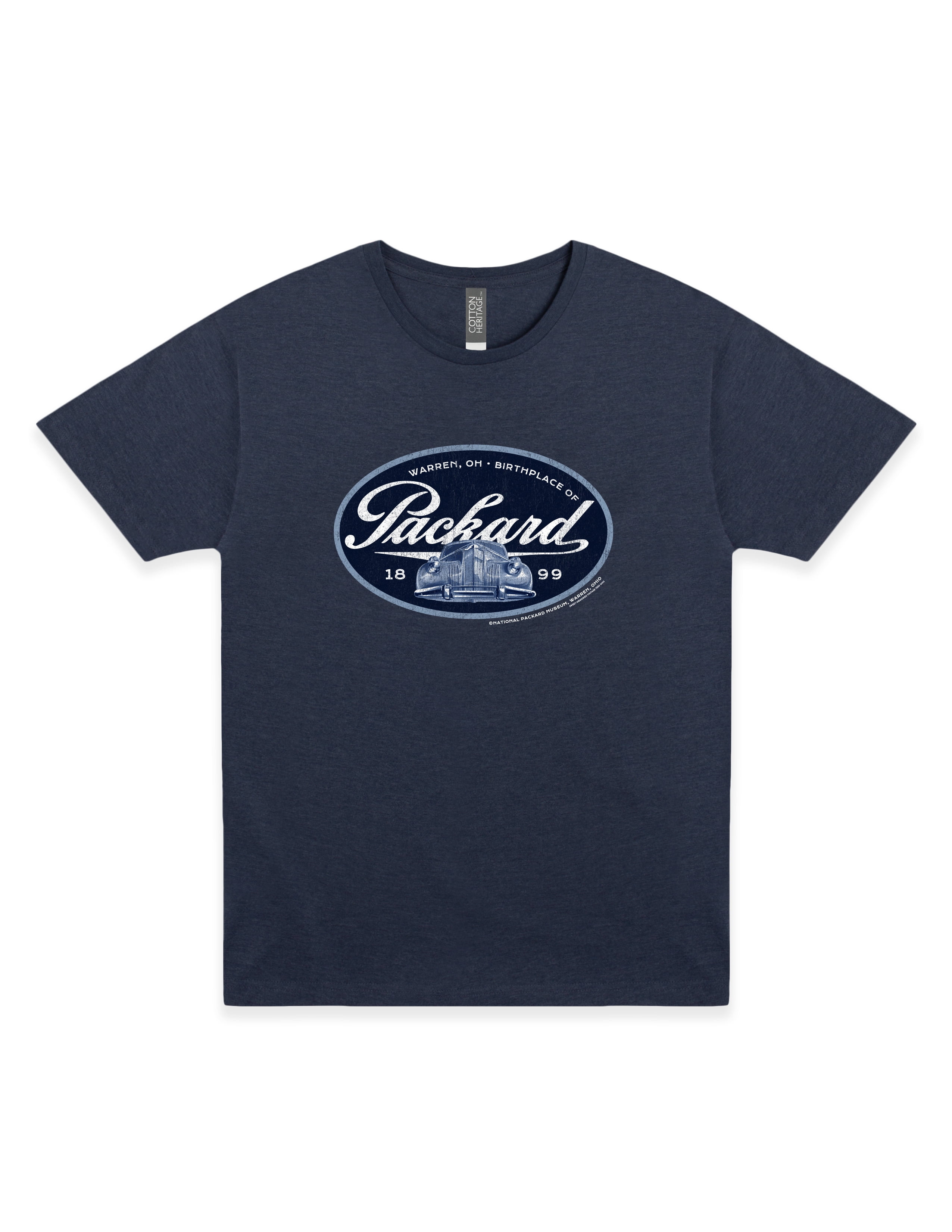 Vintage Packard Automobiles Ringer Tee
