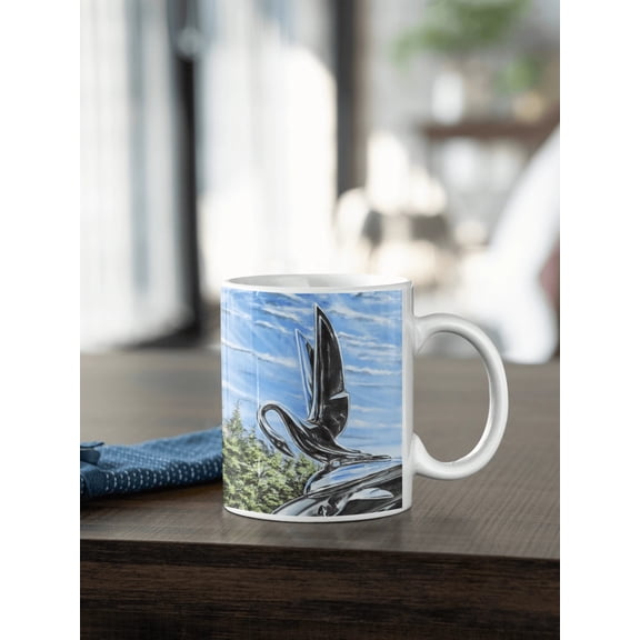 Packard - MaddK Studio- White glossy mug