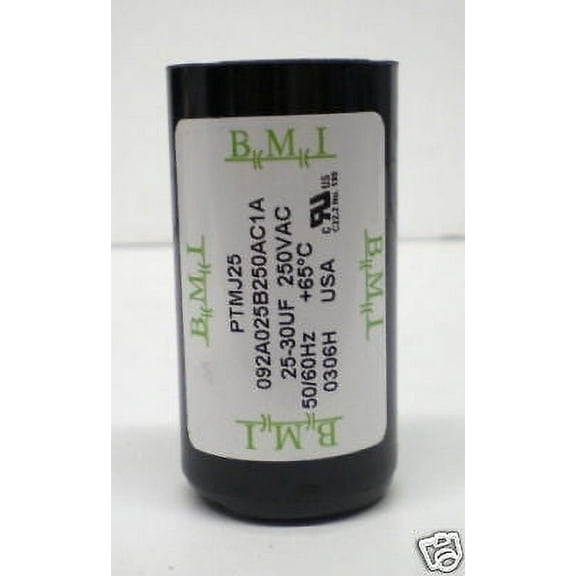Packard PTMJ25 Motor Start Capacitor. 25-30 MFD UF / 220-250 VAC