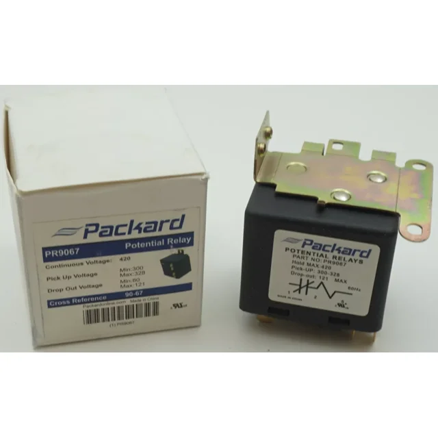 Packard Potential Relay, 420 Voltage, 300328 pick up, 60121 drop off