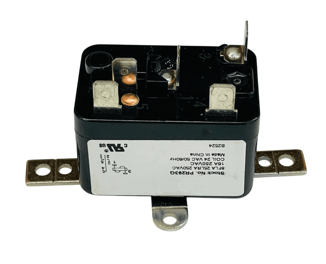 Packard SPDT Switching Fan Relay, 24 Coil Voltage, 16 Resistive Amps, PR293Q