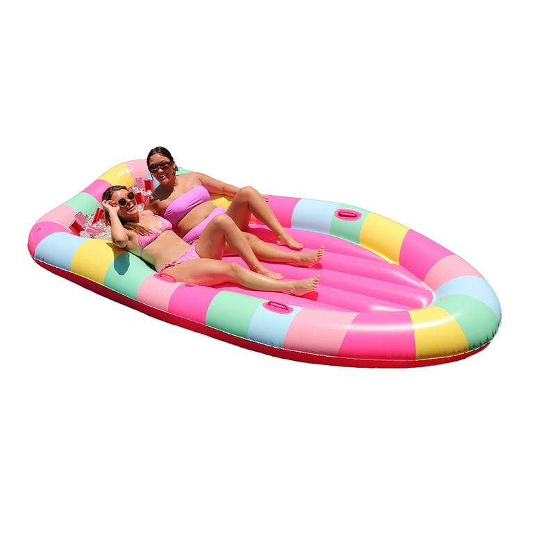 Multi person floaty top