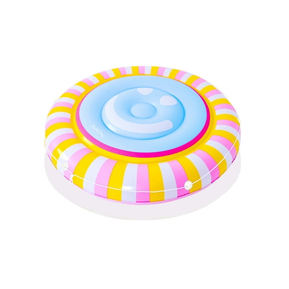 Packed Party 58" 'Smile Inflatable Pool Float, Multi-Color, Female, for Ages 14 years+