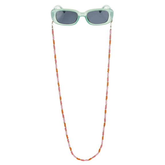 Packed Party Beaded Fun Sunglasses with Chain, 2 Pieces