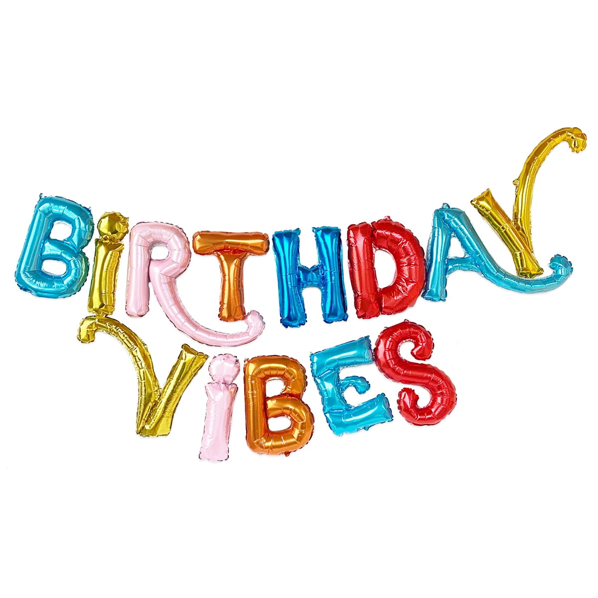 Packed Party Birthday Vibes Balloon Banner