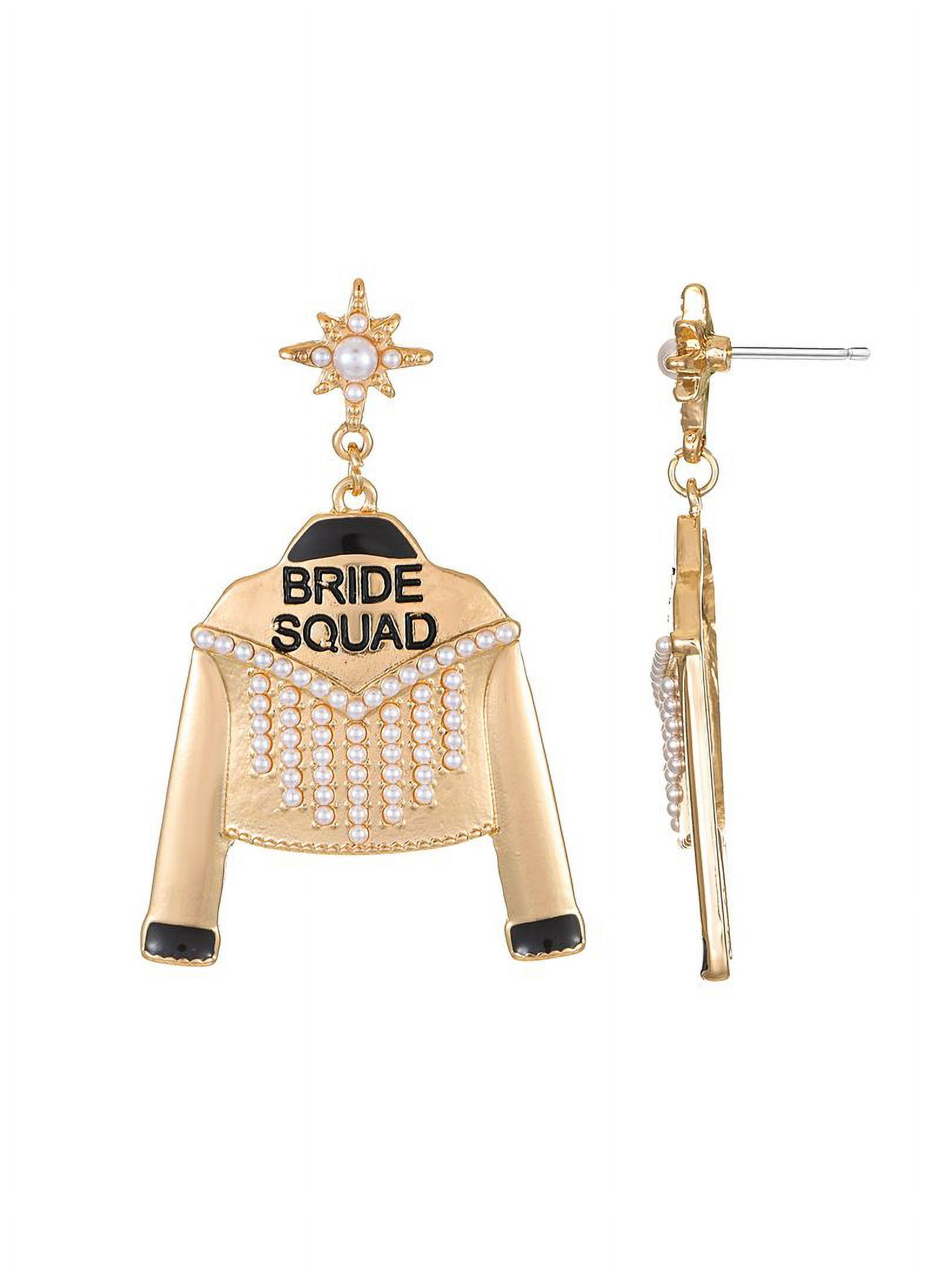 Packed Party Bride Squad Earring