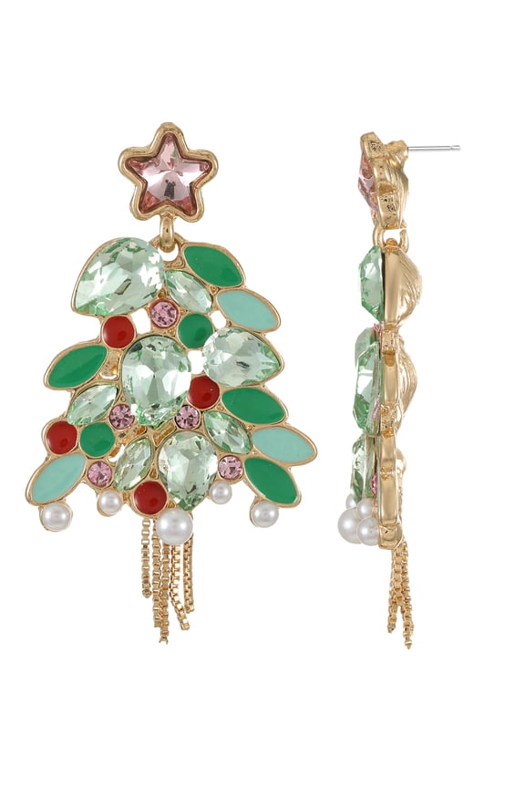 Christmas Tree Fun Earrings