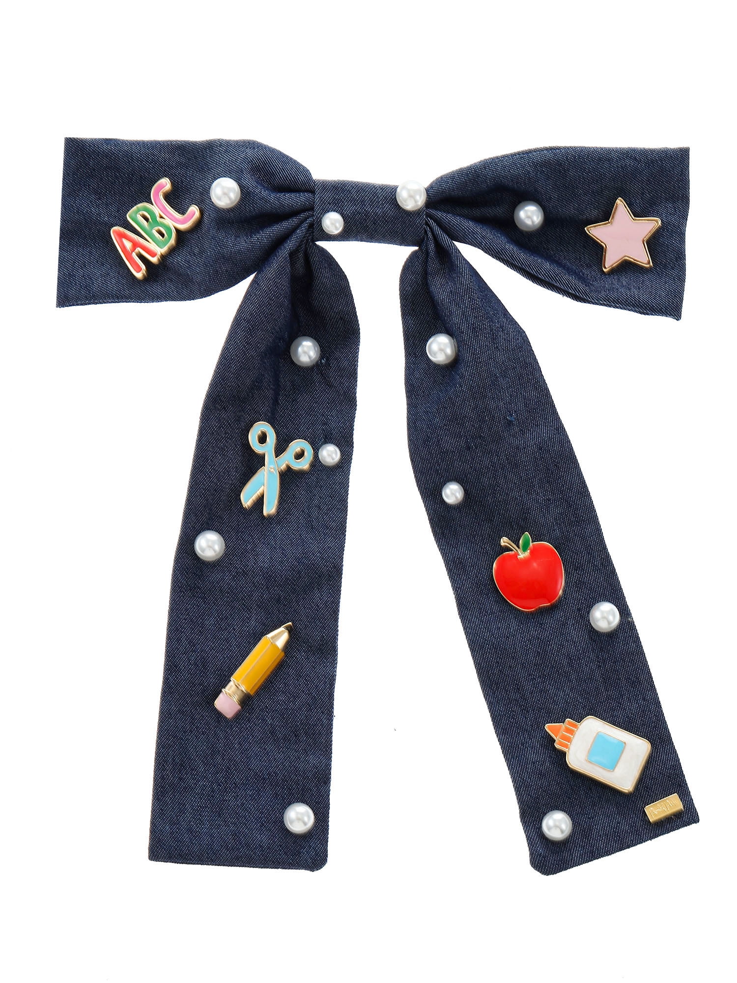 Packed Party Classroom Cutie Denim Bow