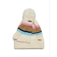 thumbnail image 1 of Packed Party Cozy Stripes Chenille Hat and Gloves Set, Ivory, 1 of 4