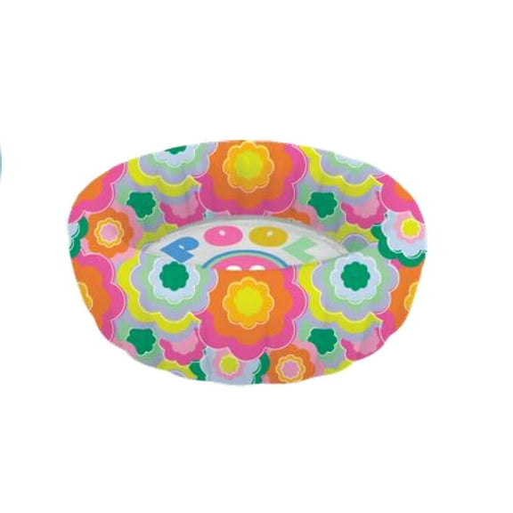 Packed Party Flower 59 Round Soft-Sided Inflatable Swimming Pool