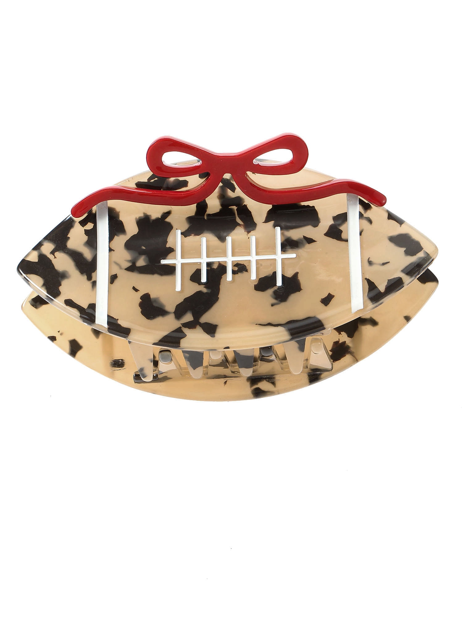 Packed Party Football Darling Hair Claw Clip